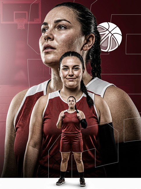 Court presence — finished poster design
